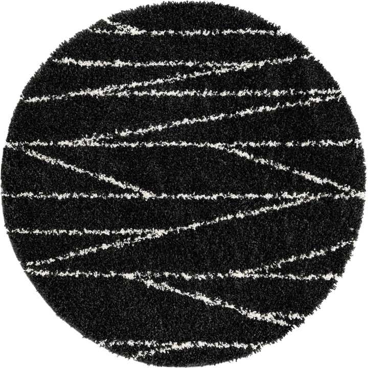 5' 3 x 5' 3 Serenity Shag Round Rug