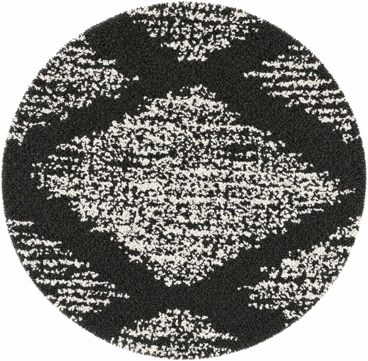 4' x 4' Serenity Shag Round Rug