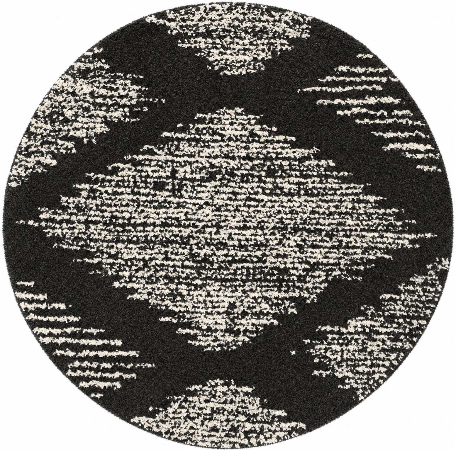 6' x 6' Serenity Shag Round Rug