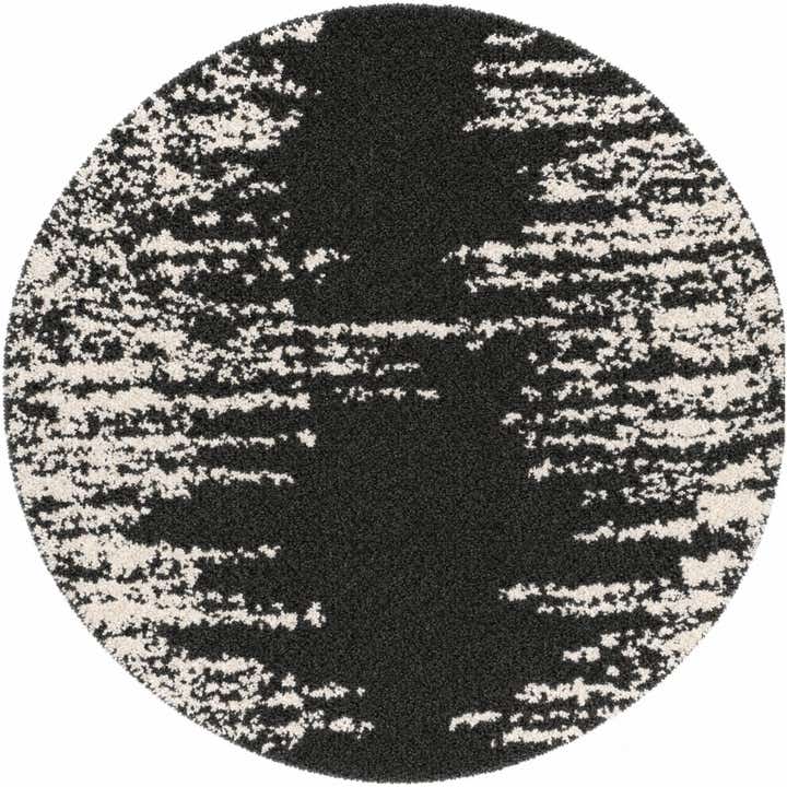 4' x 4' Serenity Shag Round Rug