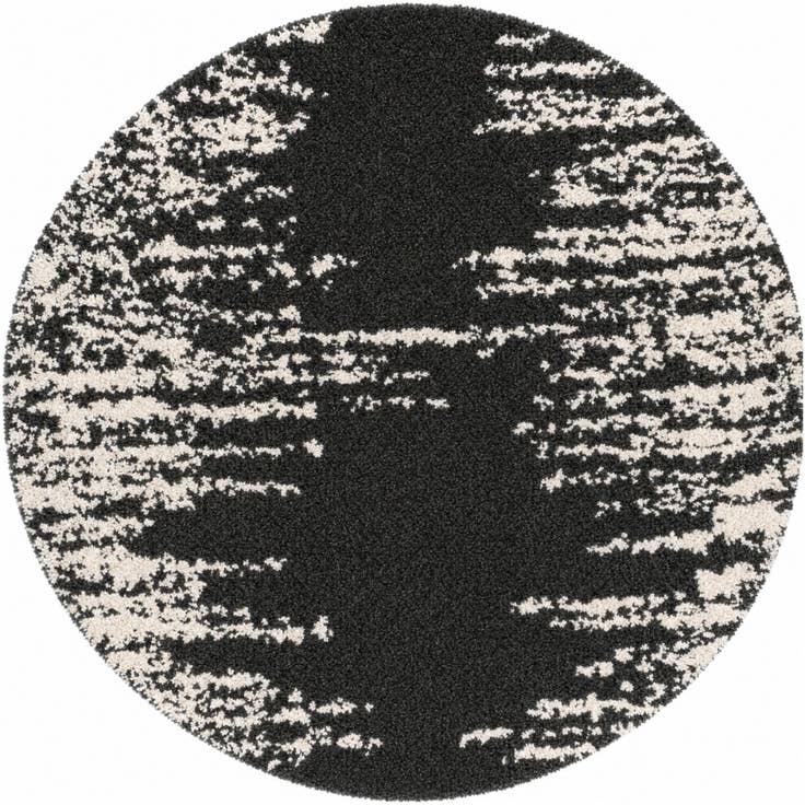 Detail image of 4' x 4' Serenity Shag Round Rug
