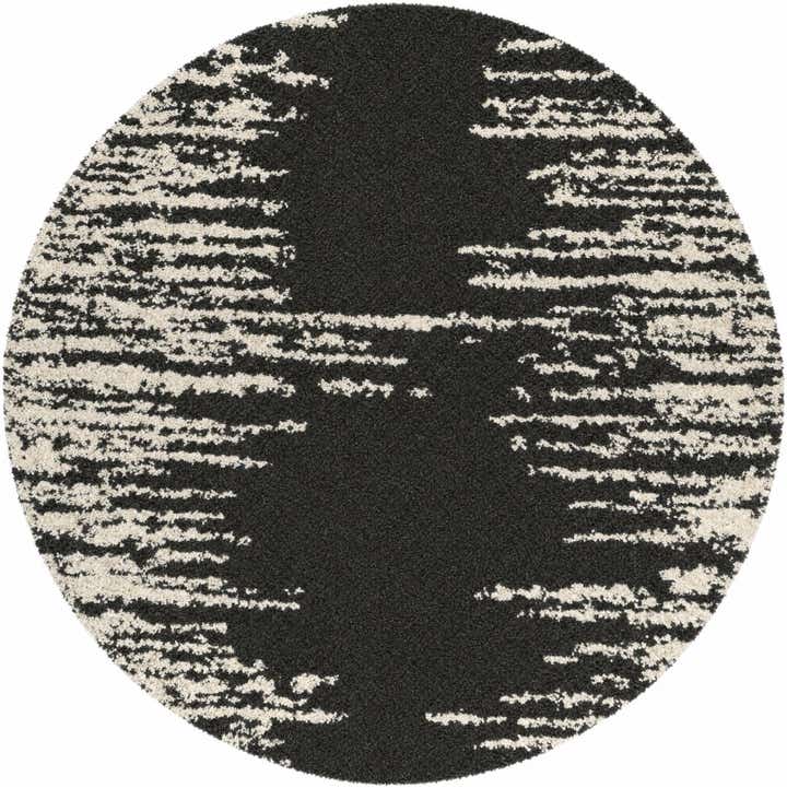 6' x 6' Serenity Shag Round Rug