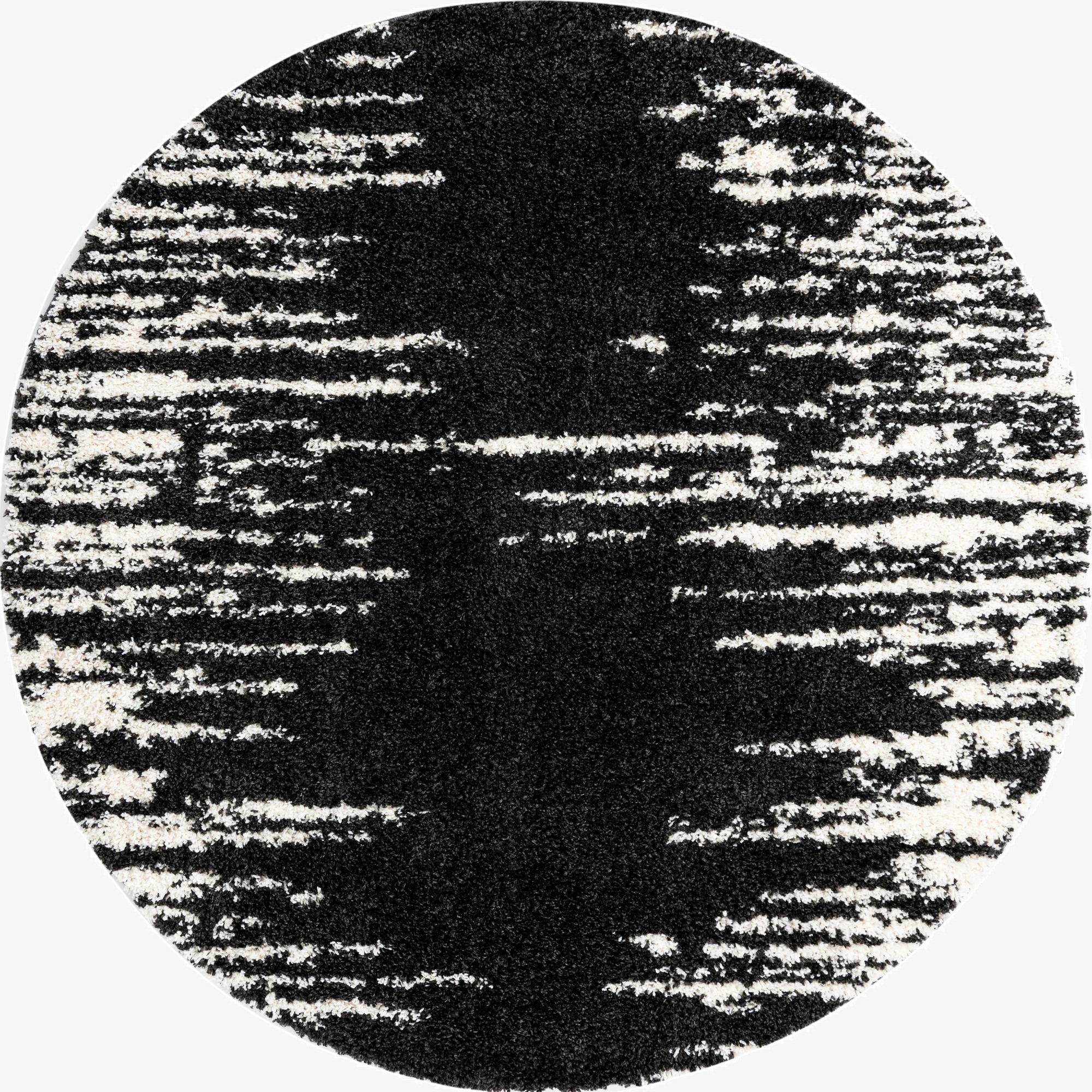 7' x 7' Serenity Shag Round Rug