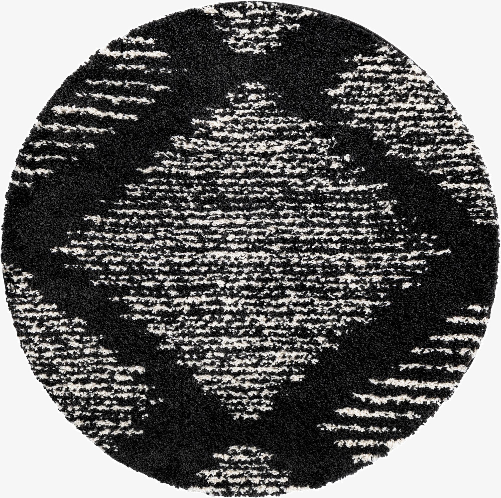 5' 3 x 5' 3 Serenity Shag Round Rug