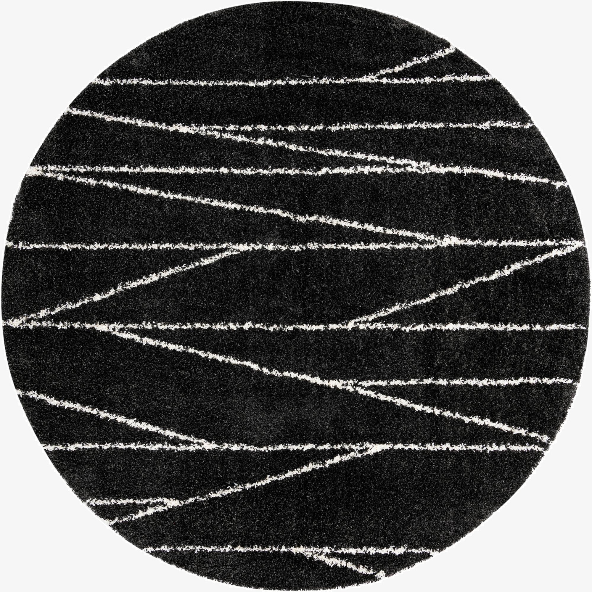 10' x 10' Serenity Shag Round Rug