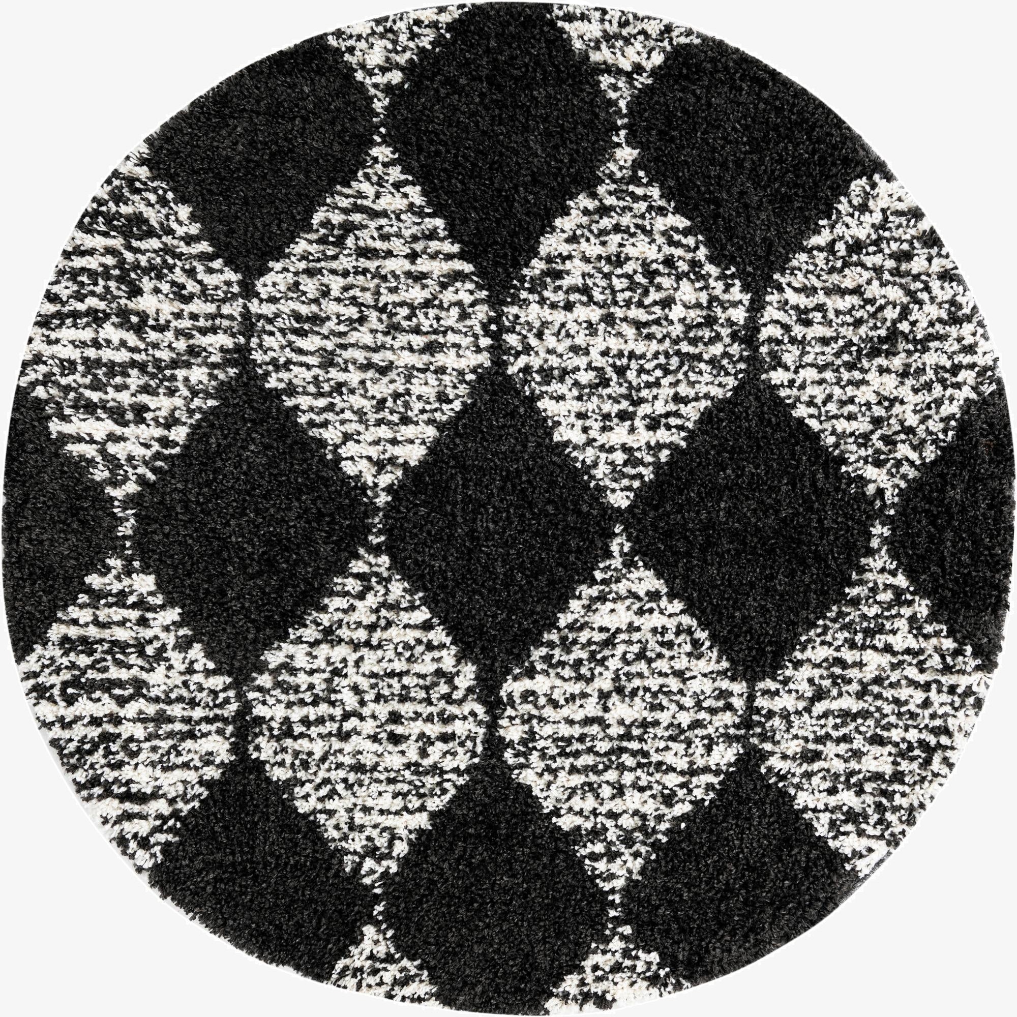 5' 3 x 5' 3 Serenity Shag Round Rug