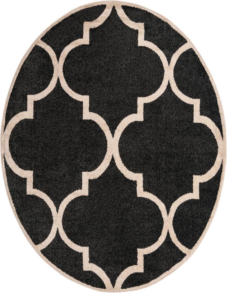 Detail image of 6' x 6' Trellis Round Rug