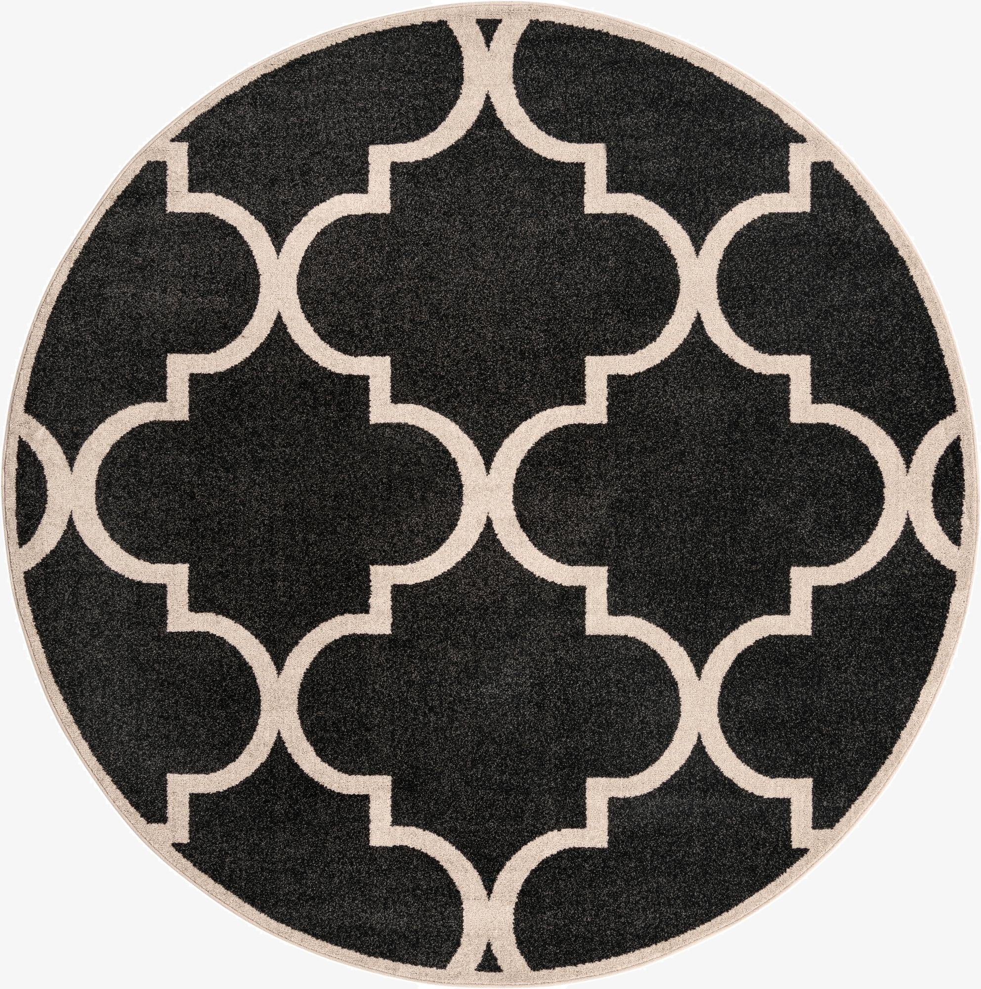 8' x 8' Trellis Round Rug
