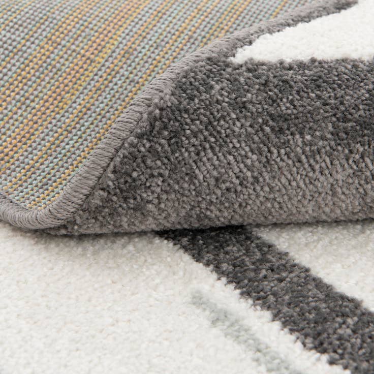 Detail image of 3' 3 x 3' 3 Soccer Ball Whimsy Kids Round Rug
