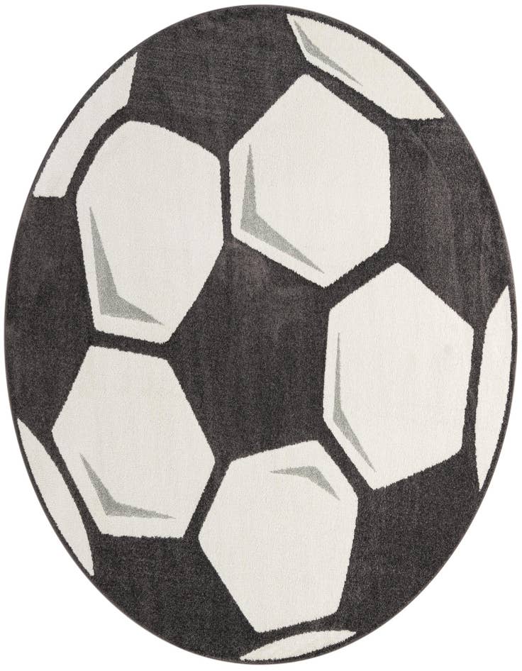 Detail image of 7' x 7' Whimsy Kids Round Rug