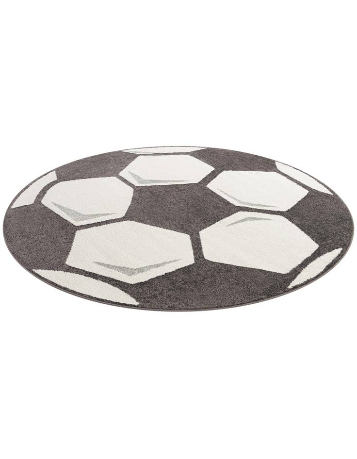 Detail image of 7' x 7' Whimsy Kids Round Rug