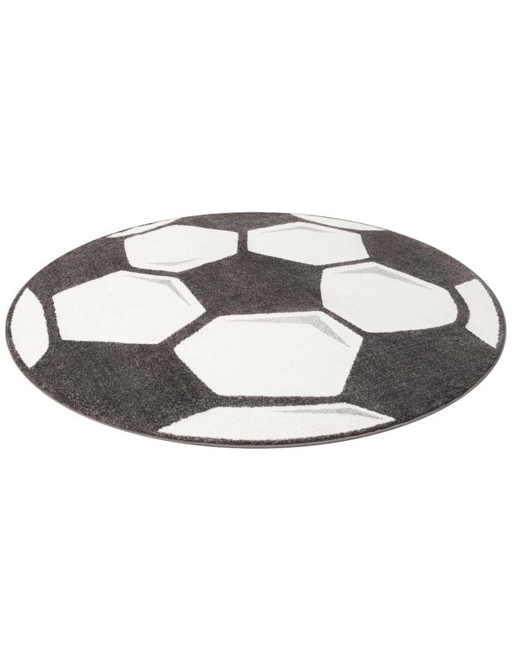 Detail image of 7' x 7' Whimsy Kids Round Rug