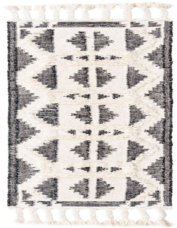 Detail image of 2' 2 x 6' 1 Hand Woven Arizona Wool Runner Rug