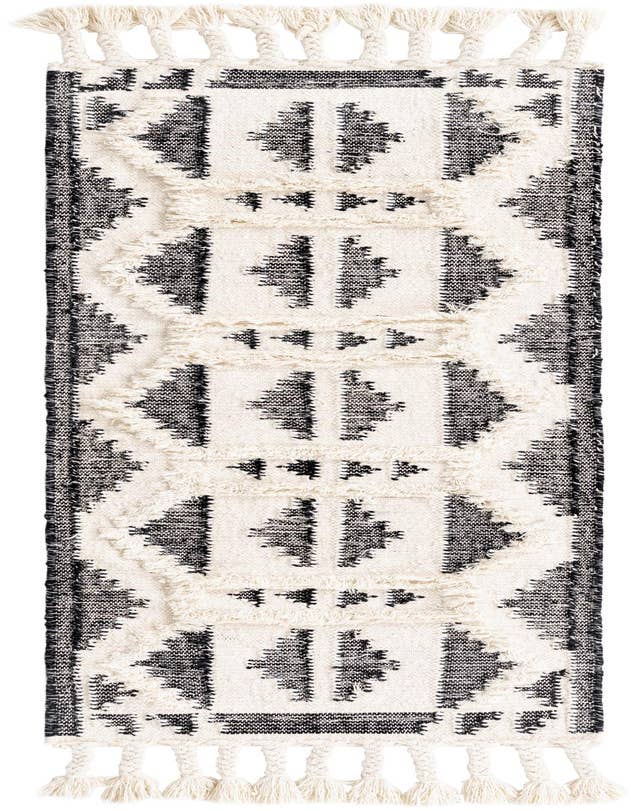 Detail image of 2' 2 x 5' 1 Hand Woven Arizona Wool Runner Rug