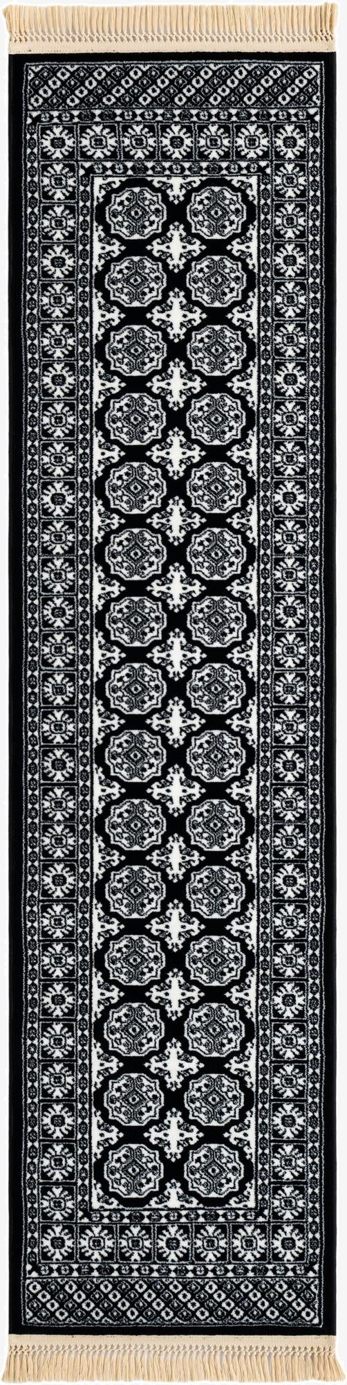 2' x 8' Bokhara Runner Rug