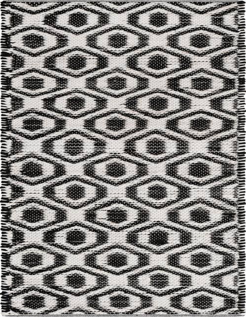 Detail image of 2' 7 x 10' Hand Woven Chindi Jute Runner Rug