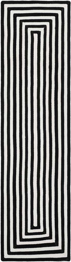 2' 7 x 10' Easy-Clean Eco Verse Washable Indoor / Outdoor Runner Rug