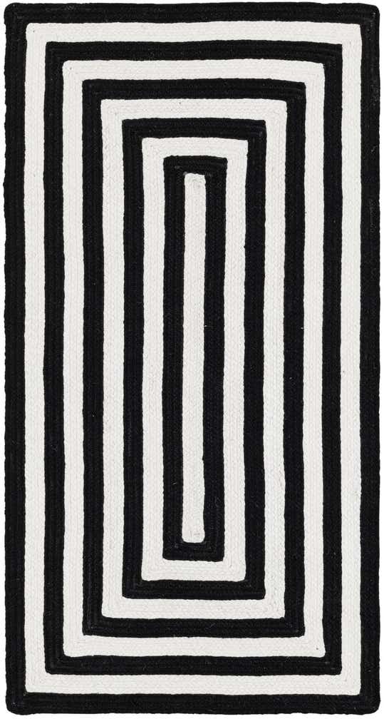 2' x 4' 1 Easy-Clean Eco Verse Washable Indoor / Outdoor Runner Rug