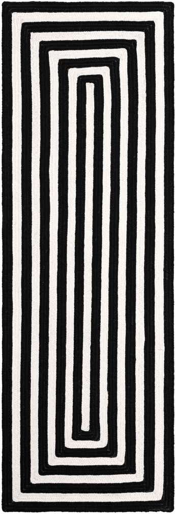 2' x 6' 1 Easy-Clean Eco Verse Washable Indoor / Outdoor Runner Rug
