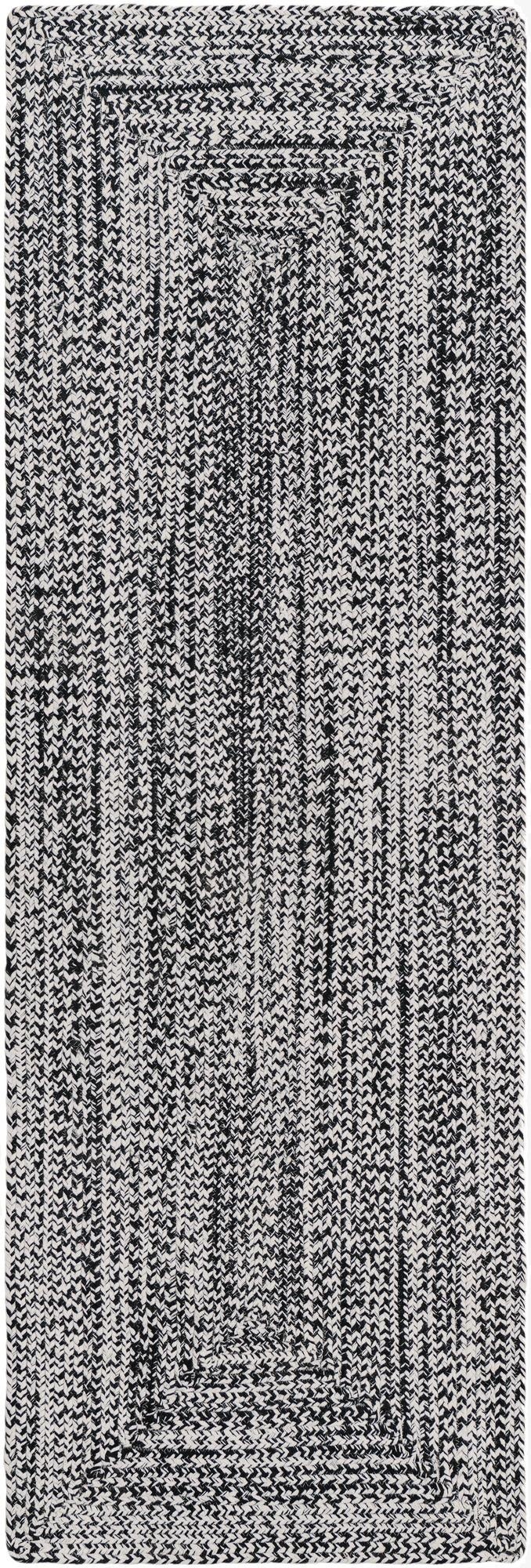 2' x 6' 1  Hand Woven Eco Verse   Washable Indoor / Outdoor Runner Rug