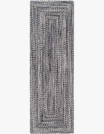 2' x 6' 1 Easy-Clean Eco Verse Washable Indoor / Outdoor Runner Rug