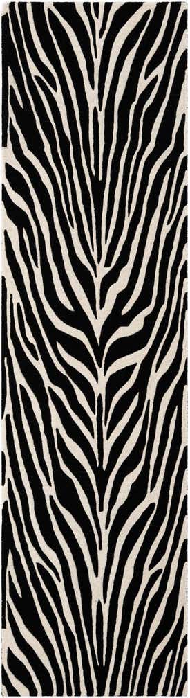 2' 7 x 10' Hand Tufted Safari Wool Runner Rug