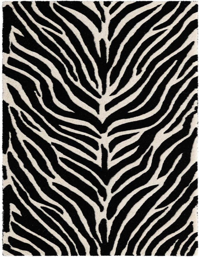 Detail image of 2' x 6' 1 Hand Tufted Safari Wool Runner Rug