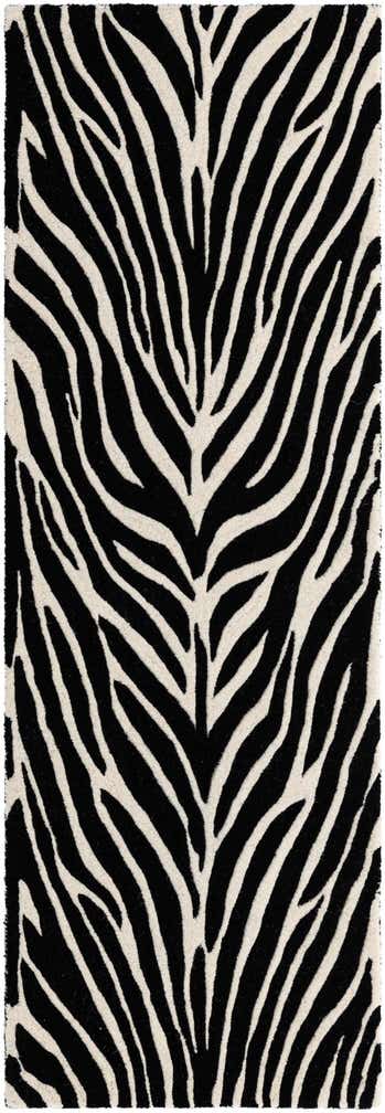 2' x 6' 1 Hand Tufted Safari Wool Runner Rug