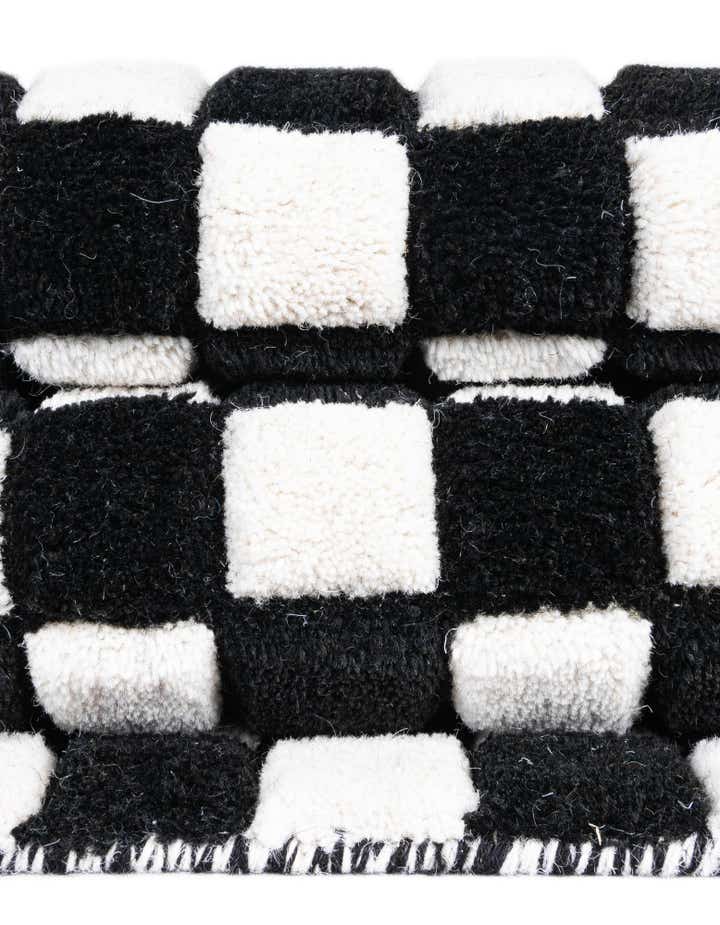 2' x 6' 1 Hand Tufted Wool Runner Rug