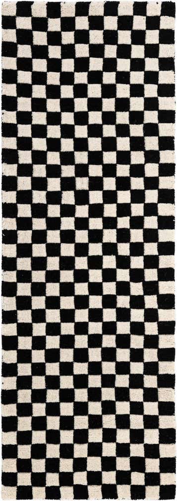 2' x 6' 1 Hand Tufted Wool Runner Rug
