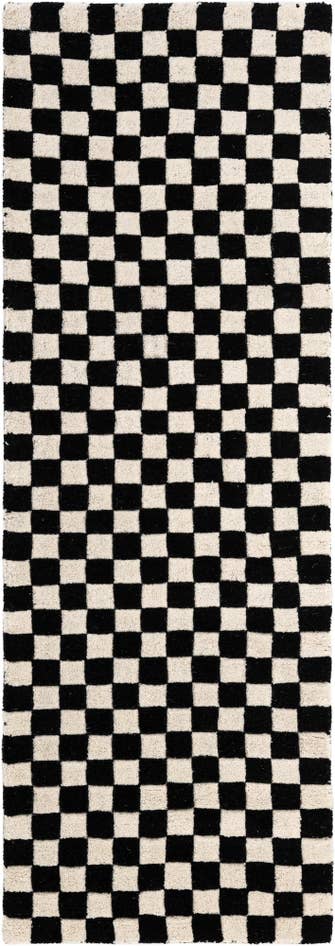 Detail image of 2' x 6' 1 Hand Tufted Wool Runner Rug