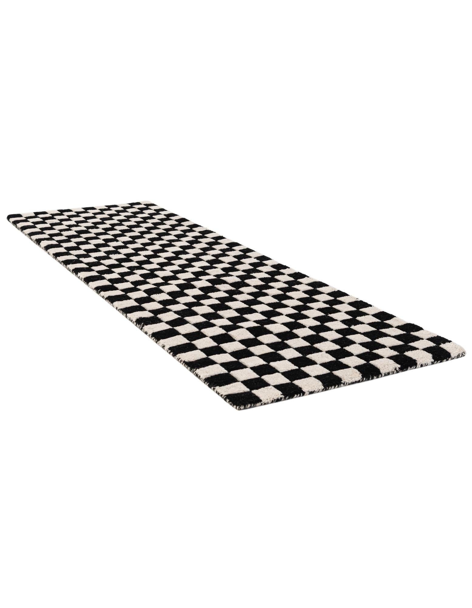 2' x 6' 1 Hand Tufted Wool Runner Rug