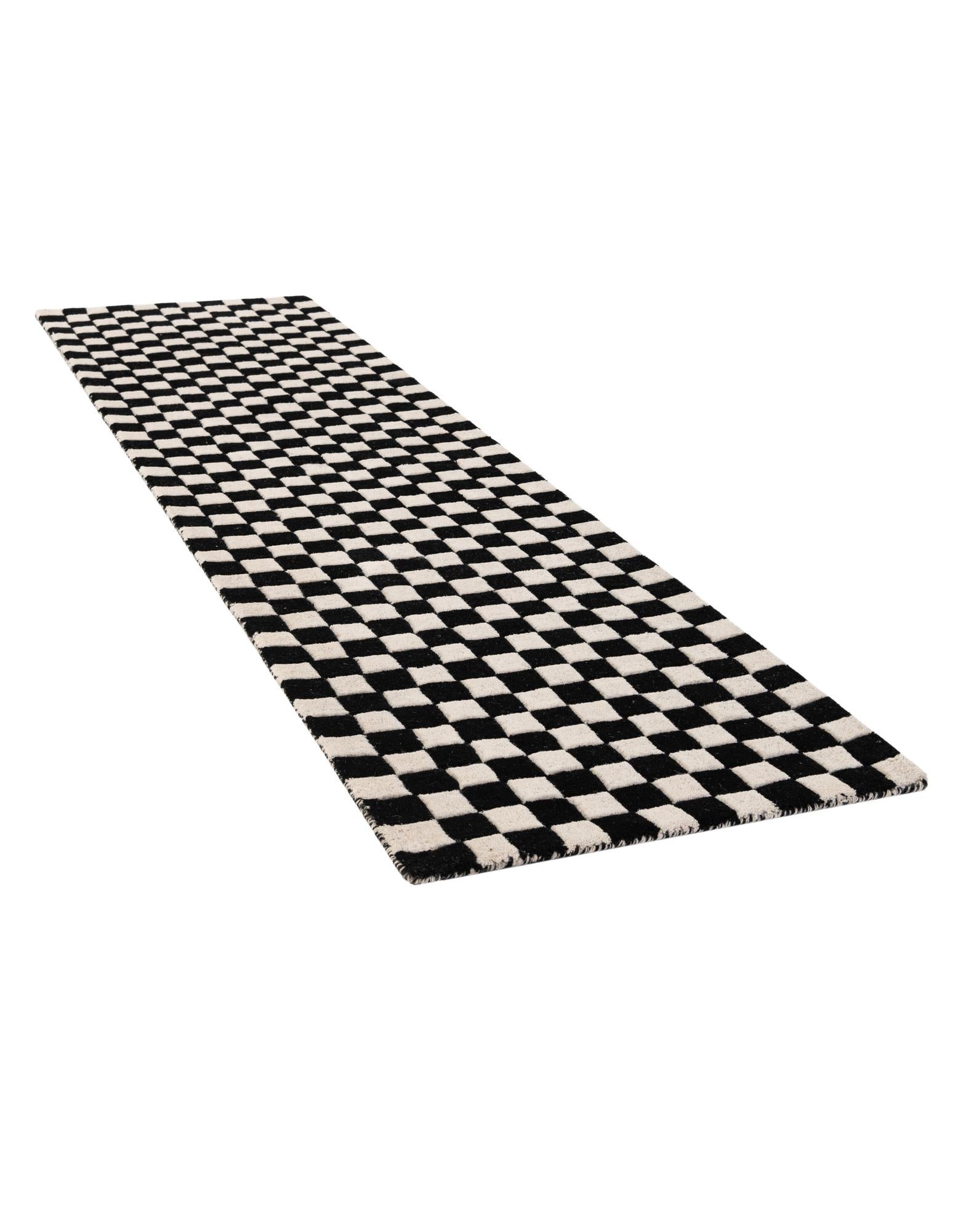 2' x 8' Hand Tufted Wool Runner Rug