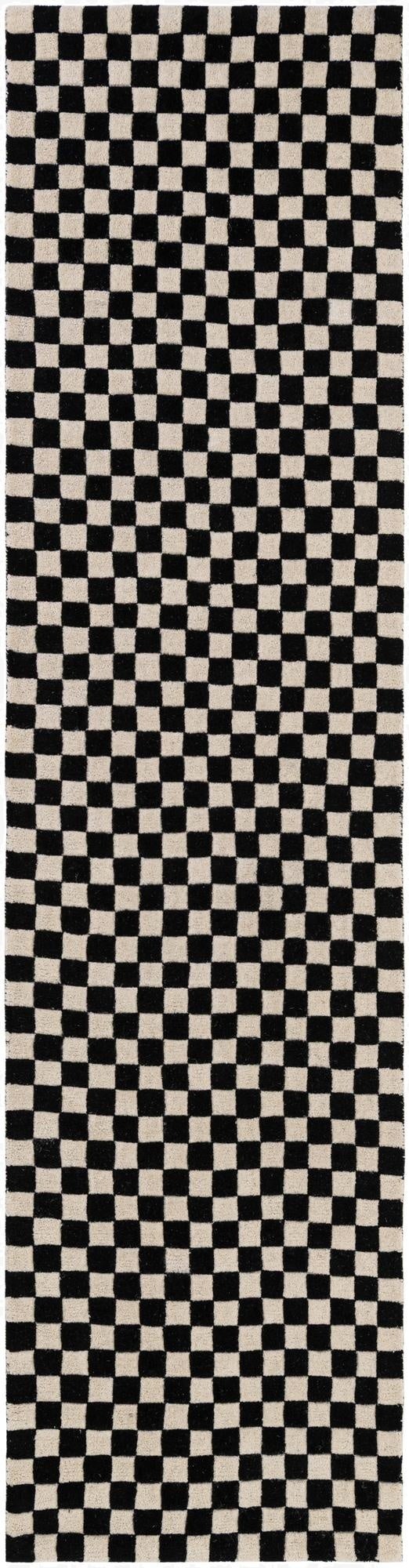 2' 7 x 10' Hand Tufted Wool Runner Rug