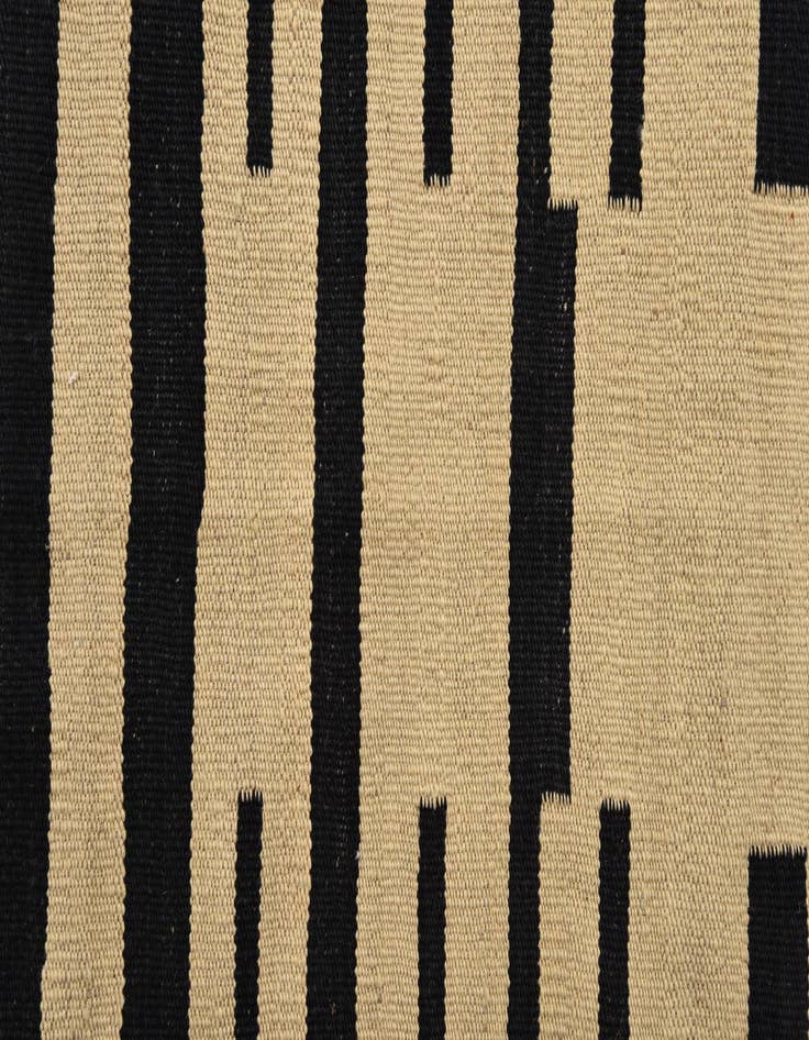 Detail image of 2' 10 x 7' 9  Hand Woven Kilim Modern Wool Runner Rug