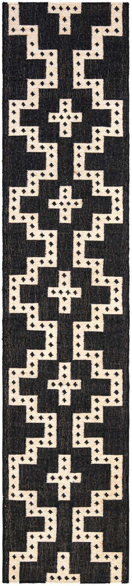 2' 7 x 12' Hand Woven Kilim Wool Runner Rug