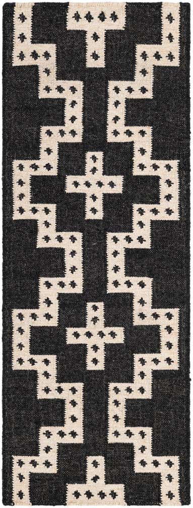 2' x 6' 1 Hand Woven Kilim Wool Runner Rug