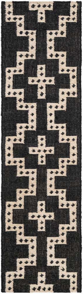 2' x 8' Hand Woven Kilim Wool Runner Rug