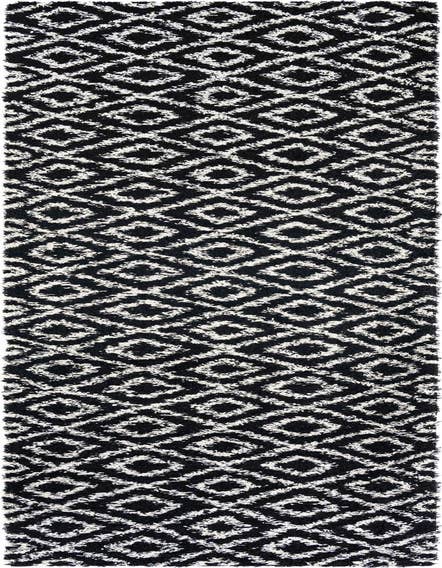 Detail image of 3' 3 x 16' 5 Lattice Shag Runner Rug