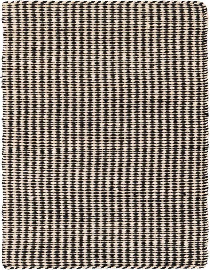 Detail image of 2' x 4' 1 Hand Woven Laurel Handwoven Jute Runner Rug