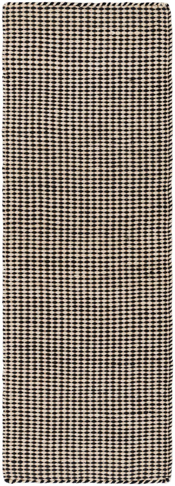 2' x 6' 1 Hand Woven Laurel Handwoven Jute Runner Rug