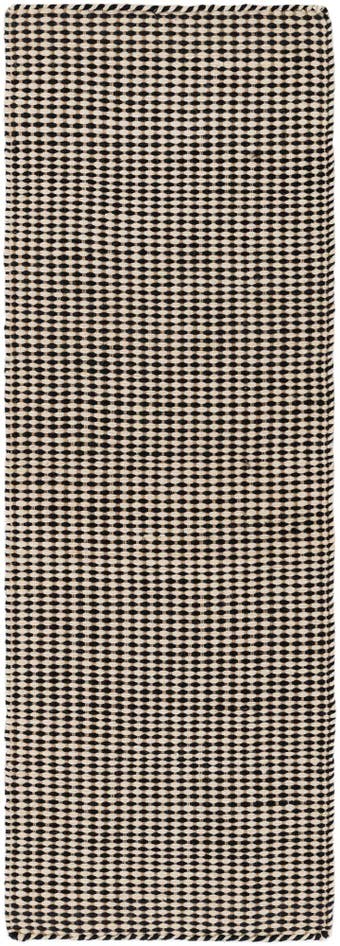 Detail image of 2' x 6' 1 Hand Woven Laurel Handwoven Jute Runner Rug