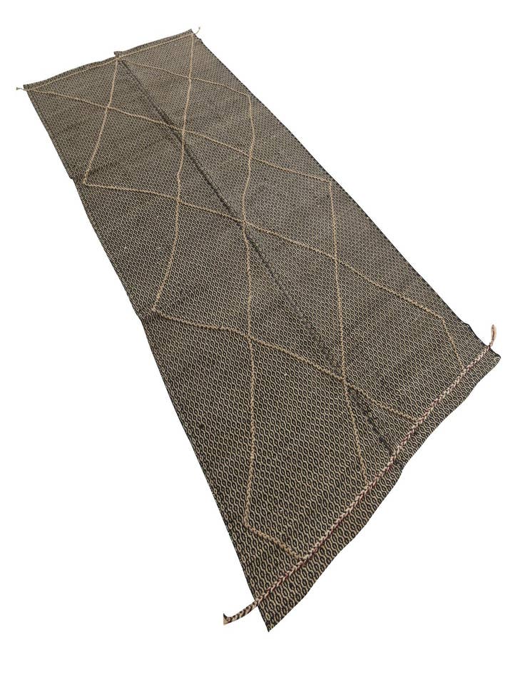 Detail image of 5' 6 x 11' 9 Hand Knotted Moroccan Wool Runner Rug