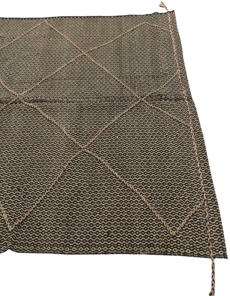 Detail image of 5' 6 x 11' 9 Hand Knotted Moroccan Wool Runner Rug