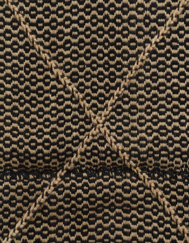 Detail image of 5' 6 x 11' 9 Hand Knotted Moroccan Wool Runner Rug