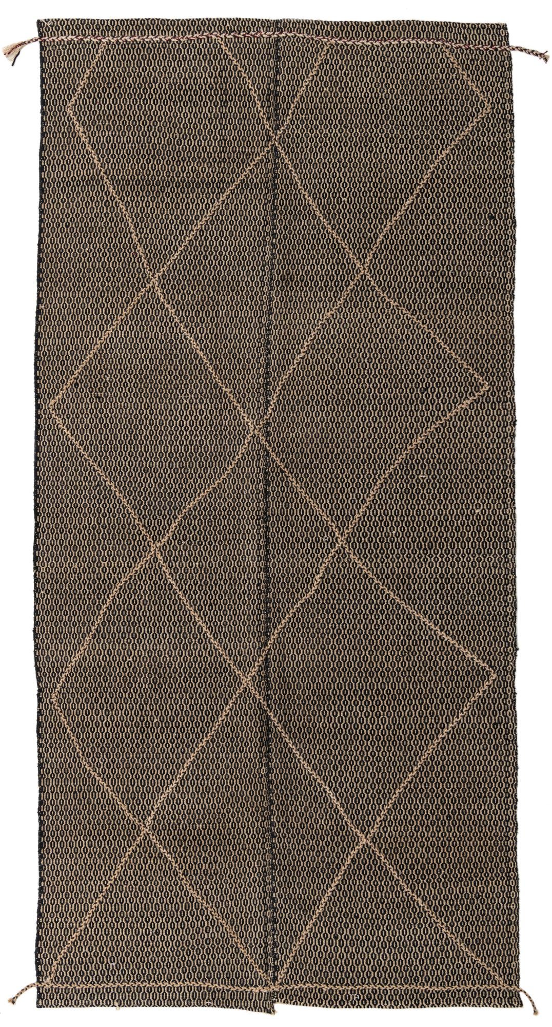 5' 6 x 11' 9 Hand Knotted Moroccan Wool Runner Rug