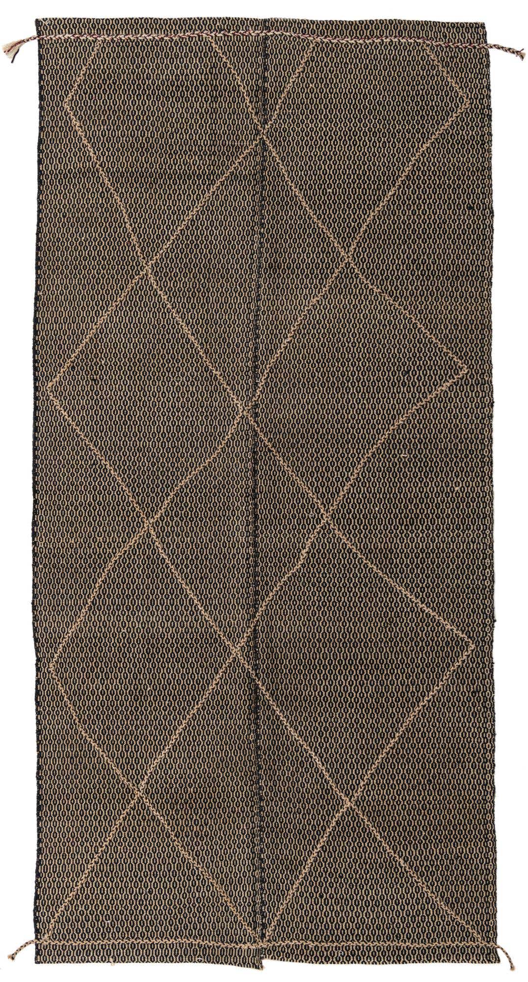 5' 6 x 11' 9 Hand Knotted Moroccan Wool Runner Rug