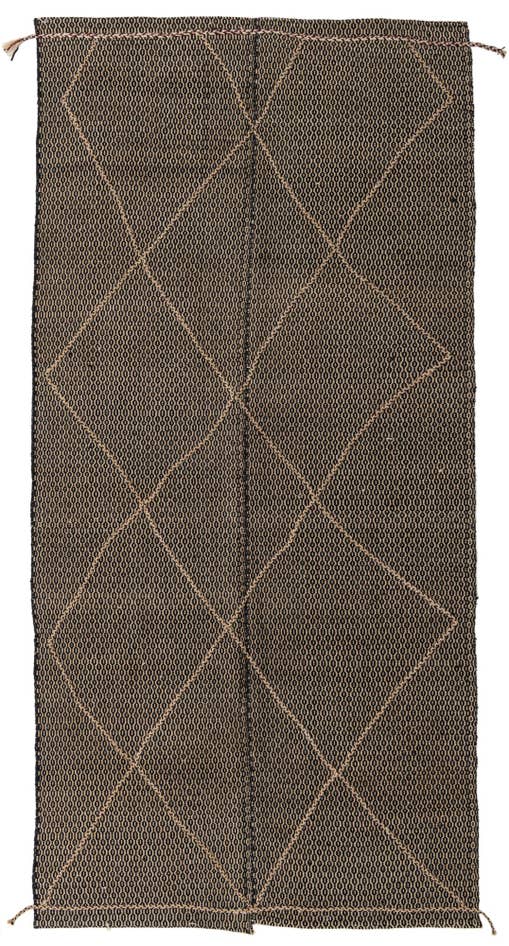 Detail image of 5' 6 x 11' 9 Hand Knotted Moroccan Wool Runner Rug