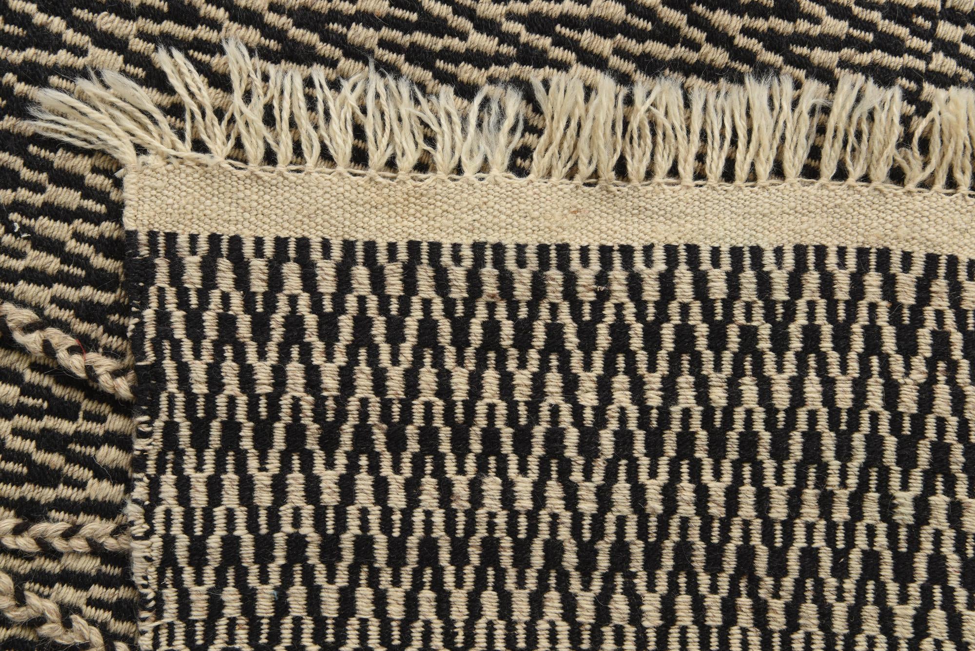 6' 6 x 14' 5 Hand Knotted Moroccan Wool Runner Rug
