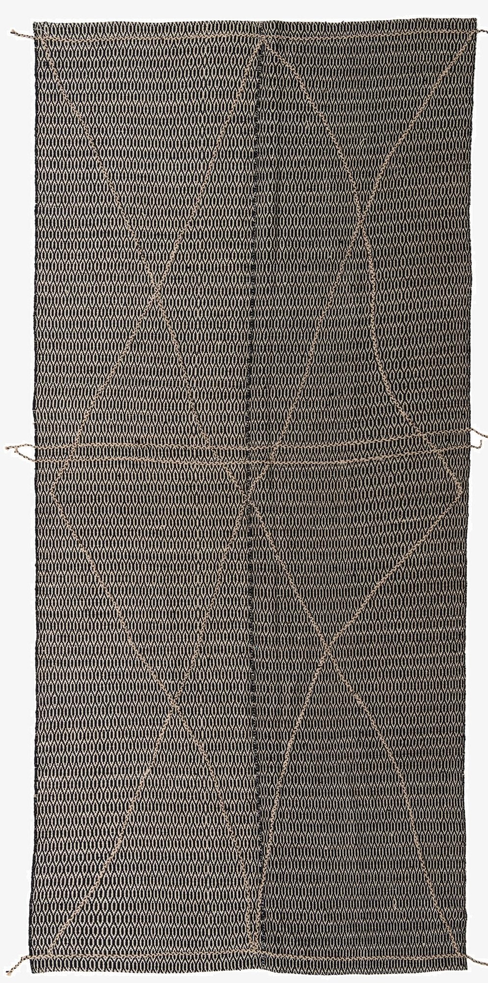 6' 6 x 14' 6  Hand Knotted Moroccan Wool Runner Rug